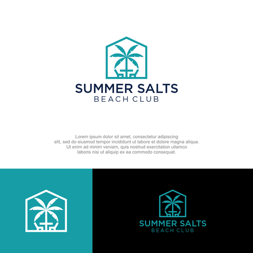 BEACH CLUB LOGO Design by sleepyoner