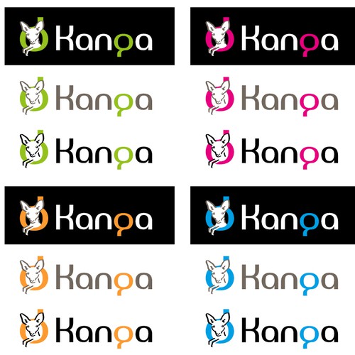 logo for Kanga Design by Wolfies