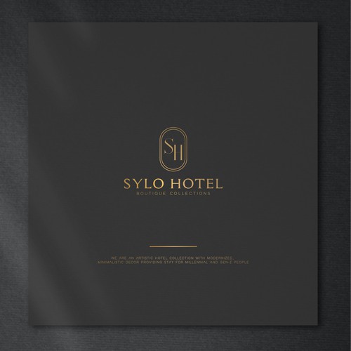 Artistic, Contemporary, Minimalist Hotel Logo Design por NB201®