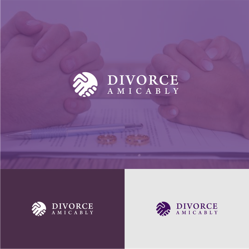 Logo for a new, healthy way for reasonable people to divorce Design by kunz