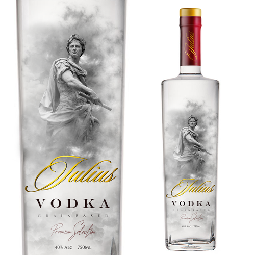 Label design for new vodka Brand Design by LucaToni