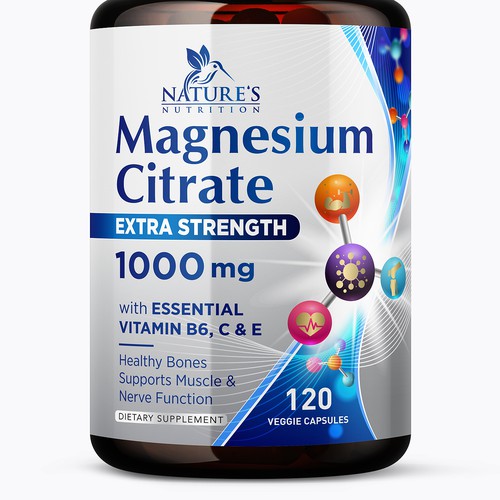 Premium Magnesium Citrate Design needed for Nature's Nutrition Design by FreshApple