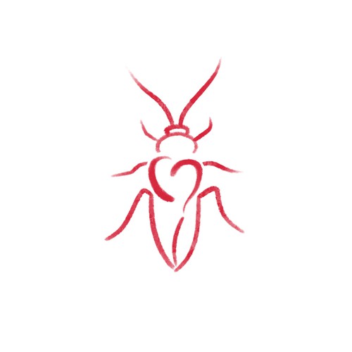 Long live the roaches…help design a simple “roach” logo that has a heart. Design by mberkahi..