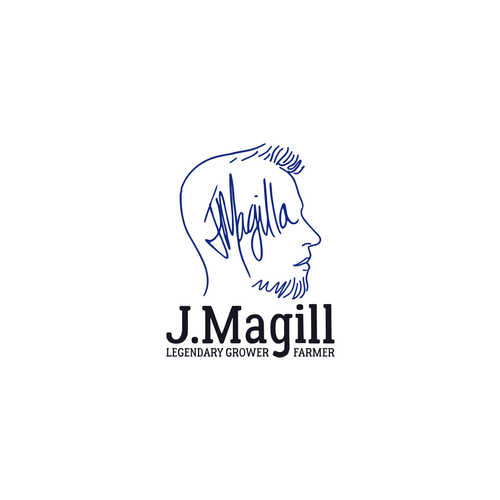 J. Magill Stamp Design réalisé par Angga Panji™