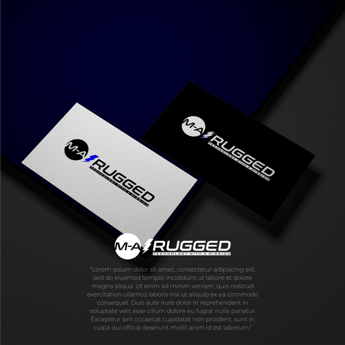 Mid-Atlantic Rugged Systems Logo and Brand Guide Design by Randy Yanuar