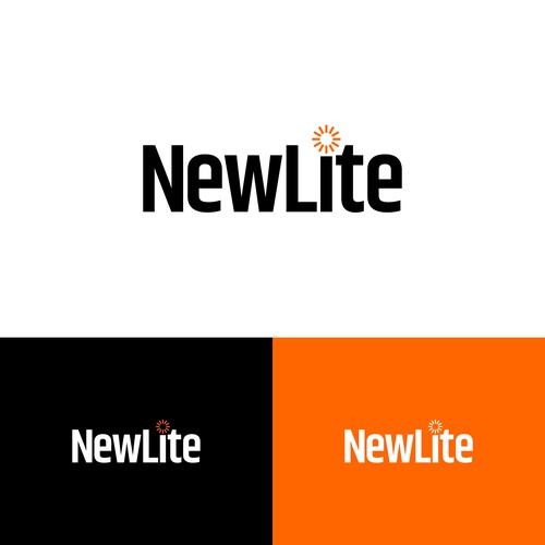 NewLite // Modern refreshing logo Design by NomoStudio