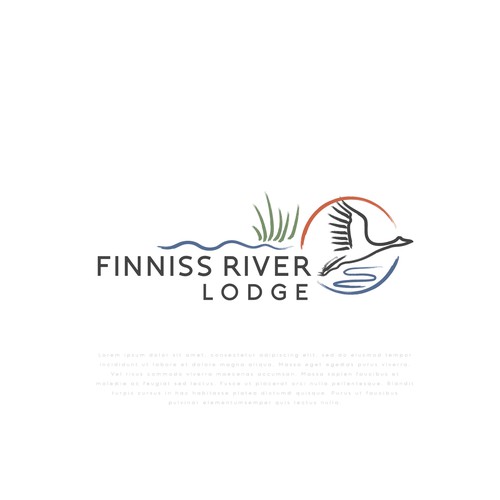 Logo for new Luxury Lodge on a working cattle station in the NT Design by Michael San Diego CA