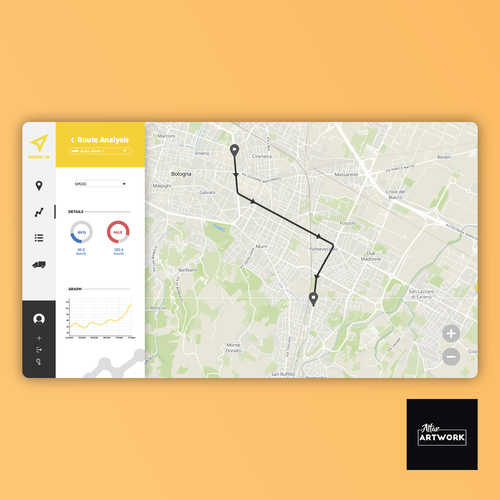 Runic.io GPS tracking web application refactoring Design by alfarartwork