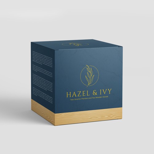 High end mid century modern planter and stand elegant box design Design by Rusmanhadi