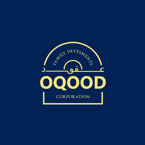 Oqood branding project - Arabic and English text version logo Design by Rav Astra