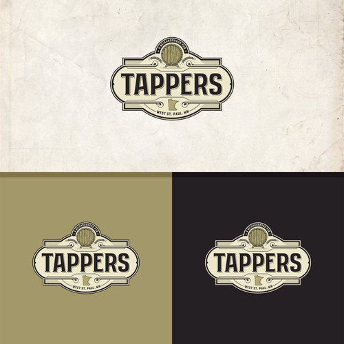 Tappers Pub, an historic neighbor bar needs a new logo! デザイン by Ristar