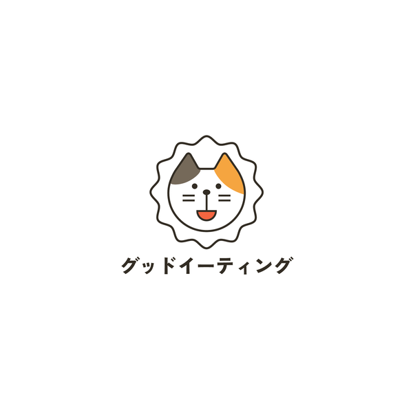 Design by NS000 titled "Japanese cat design for Japanese food logo"