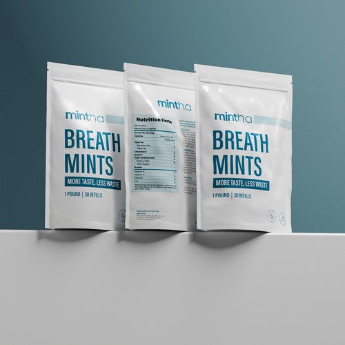 Upscale fresh breath mints pouch-ontwerp door Kulkicreatives