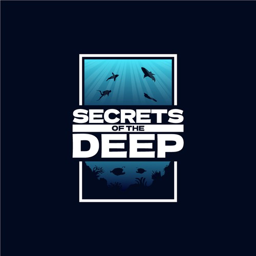 Secrets of the Deep, a logo about a new tv series Ontwerp door harrysvellas