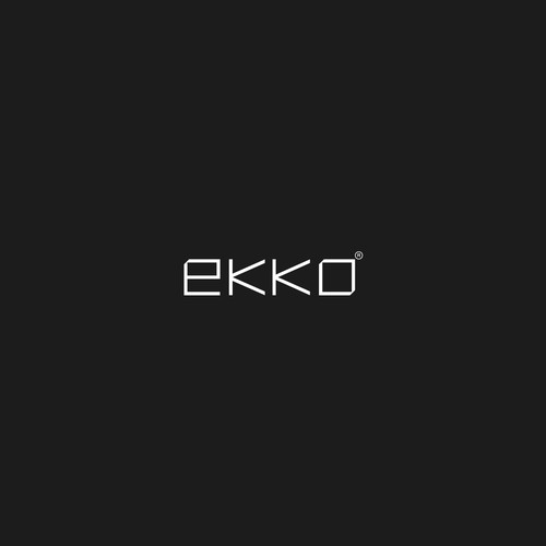 SIMPLE LOGO - ekko Letters then dm after Design by Jose.o89