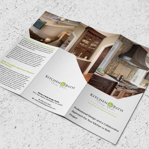 Help Kitchen \u0026 Bath Design Studio with a new brochure design  Brochure contest