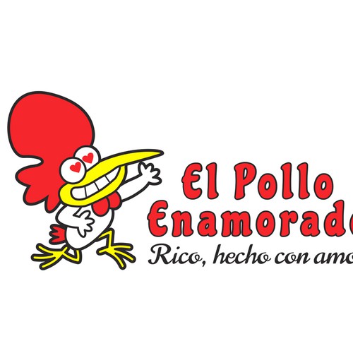 logo for El Pollo Enamorado | Logo design contest