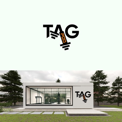 TAG POD logo design for a new gym concept Design by AS77 Design