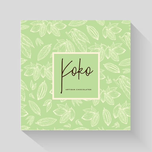 Design a folding chocolate box Design by ve_sta