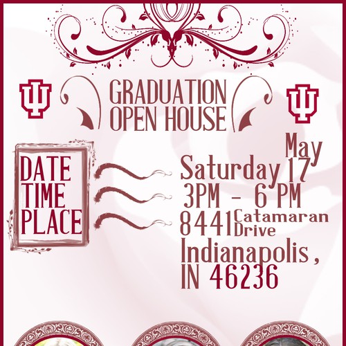 Graduation Open House Design von meshausa