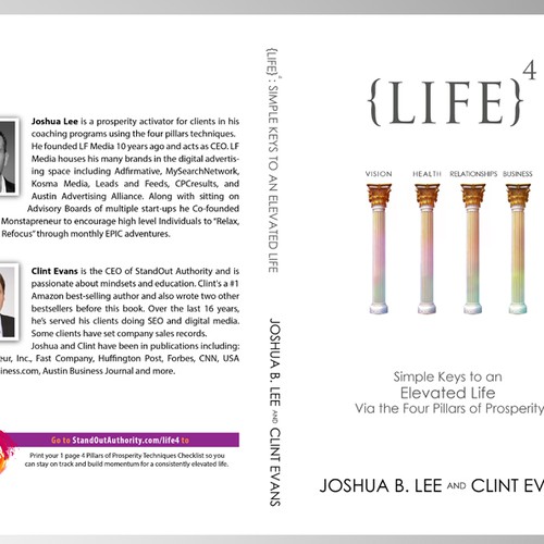 Create an Epic book cover for entrepreneurs looking to achieve true prosperity Design by Pagatana