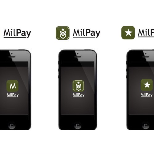 Create a winning logo for a new military financial mobile app! Design by ShineBright8