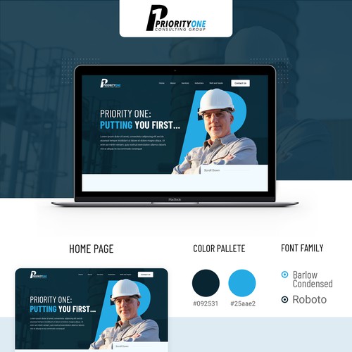 Design a simple and appealing consulting website Design by Webwooter™