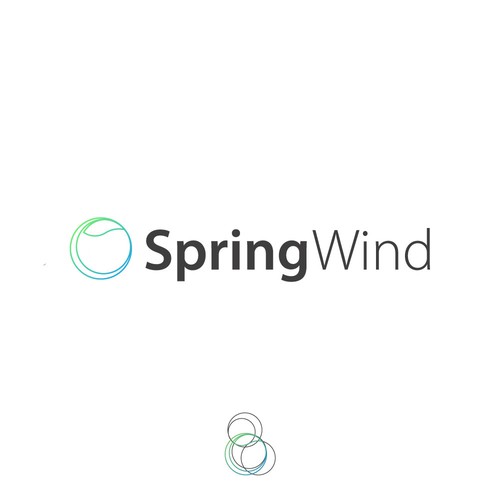 Spring Wind Logo Réalisé par faruqizz