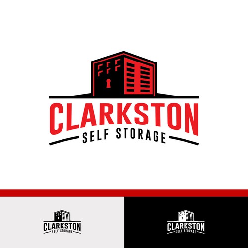 Self Storage Logo | Clarkston Self Storage Design by ✒️ miaArtwork™