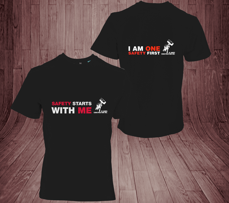 Safety campaign TShirt for Grading / Erosion control Construction