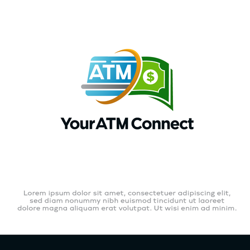 ATM Logo Design by B"n"W