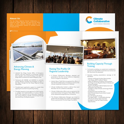 Writing services environmental brochure