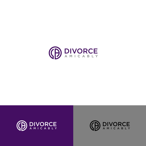 Logo for a new, healthy way for reasonable people to divorce Design by Gatot Kaca™