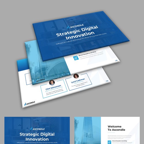 PowerPoint template contest entry by AZ™