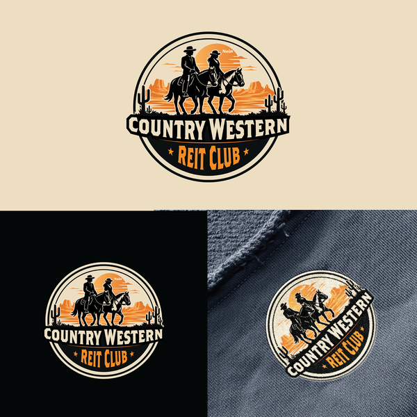 Cool logo for our western and trail riding club