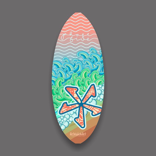 Designs | Design a vibrant and trendy/unique wake surf board ...