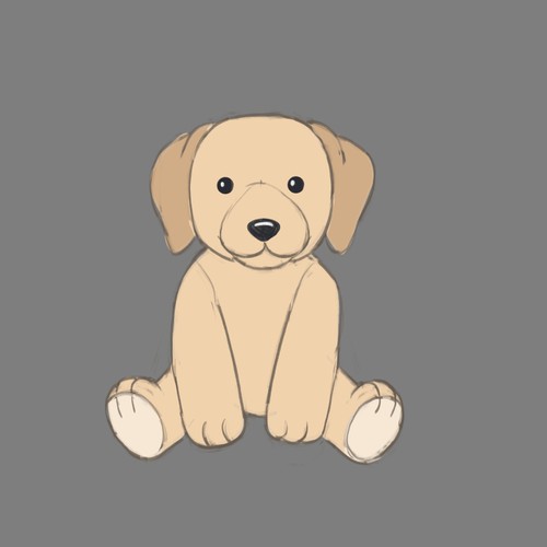 Weighted Stuffed Animal for Adults with Anxiety Disorders Design by Friyu