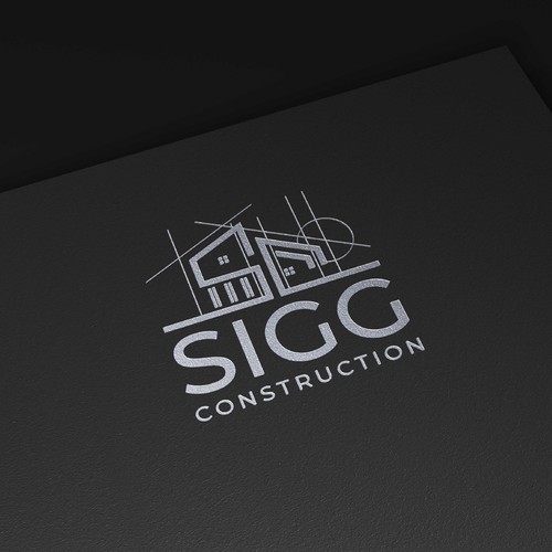 New architectural house image/logo for high end home builder in Colorado, USA Design by Dre Design