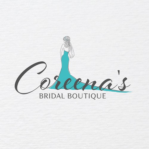 Design an elegant, modern logo for a bridal boutique Design por TatjanaS