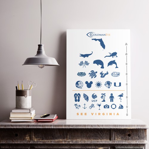 Eye Doctor Needs Creative "Eye Chart" Design by Logicainfo ♥