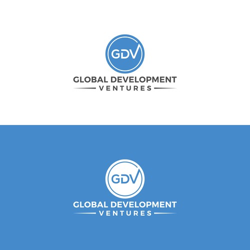 GraphicAjwaさんのGDV Design Logo.デザイン