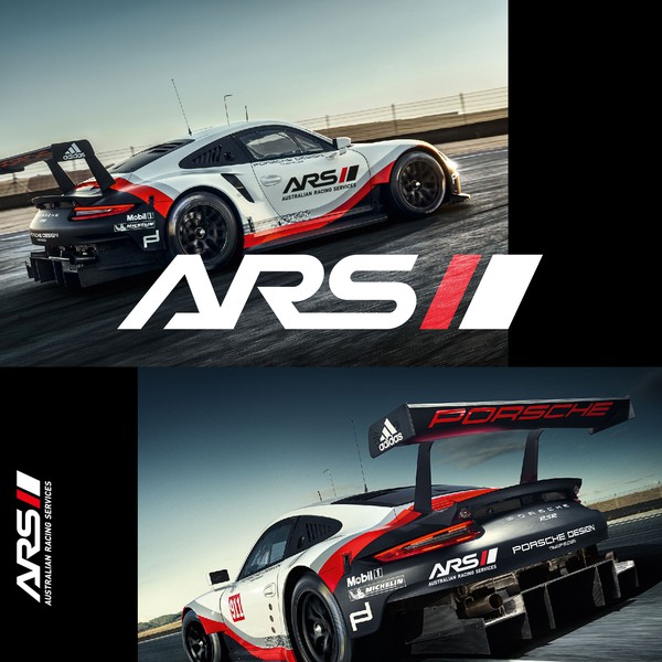 Design by RadekBlaska titled "The logo for an Australian Race Car Team, racing a Porsche GT3 Carrera Cup. "