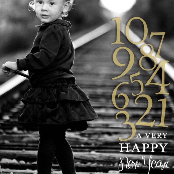 Picaboo 5" x 7" Flat New Year's Cards (will award up to 25 designs!)