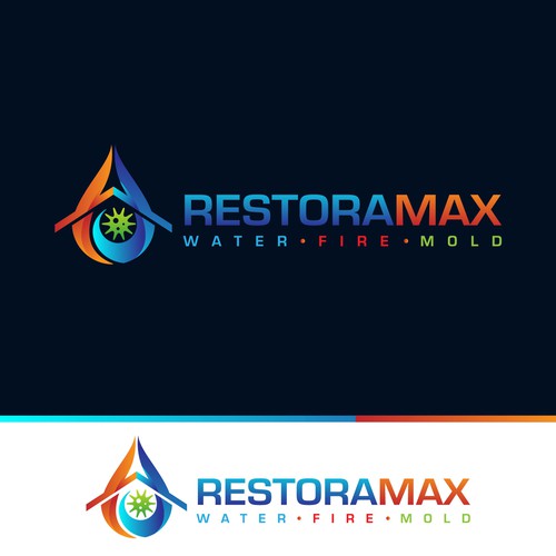 Restoration Company Branding. Design by ARIAL studios