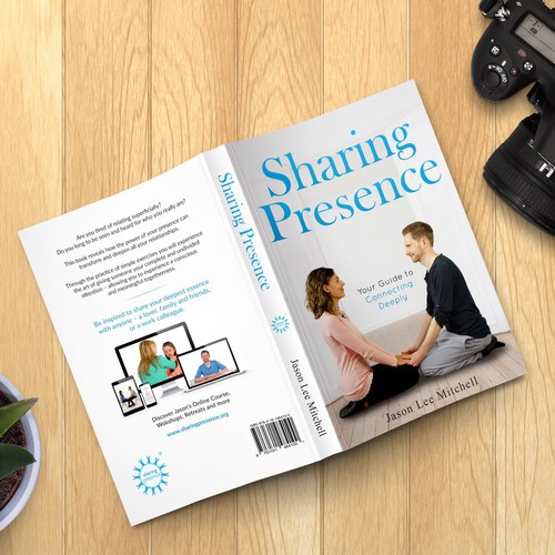 Mindfulness Book Cover on Sharing Presence Design by nOahKEaton