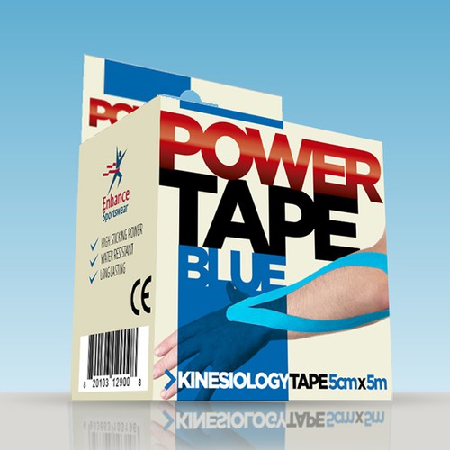 Design a Sports Tape Package Label - Quick turnaround Design by Adrian Medel Aceiro