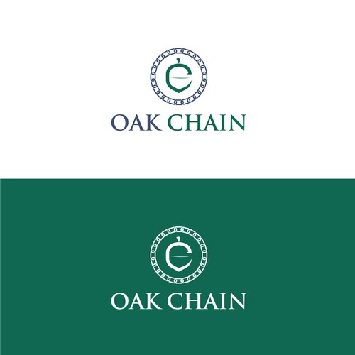 Design Oak Chain Logo di Creative P