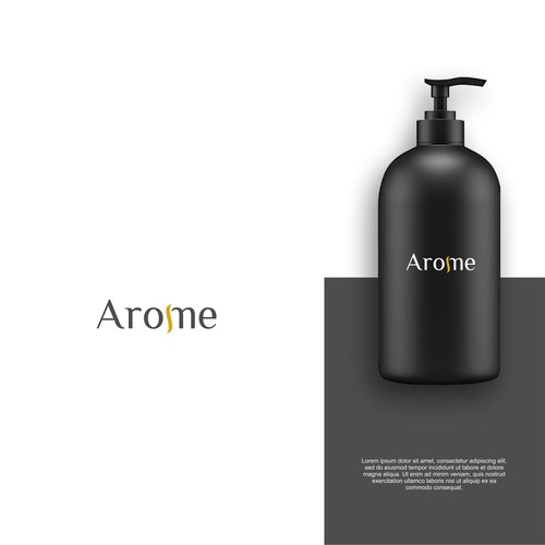 Arome - Designer Hand Soap & Lotion Logo Design by lrasyid88