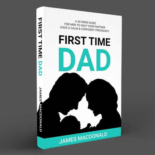 Book cover art appealing to First Time Dad & Expectant Mums Design réalisé par Masud007