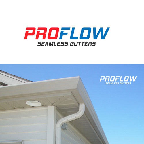 Powerful and Recognizable Seamless Gutter Design Diseño de THE FORE